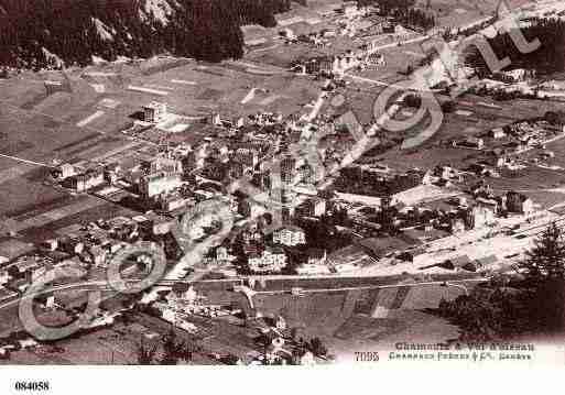 Ville de CHAMONIXMONTBLANC, carte postale ancienne