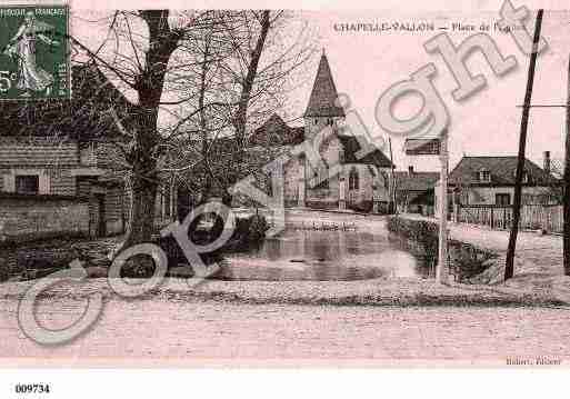 Ville de CHAPELLEVALLON, carte postale ancienne