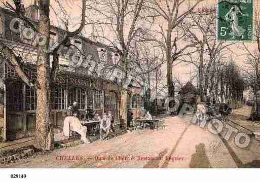 Ville de CHELLES, carte postale ancienne