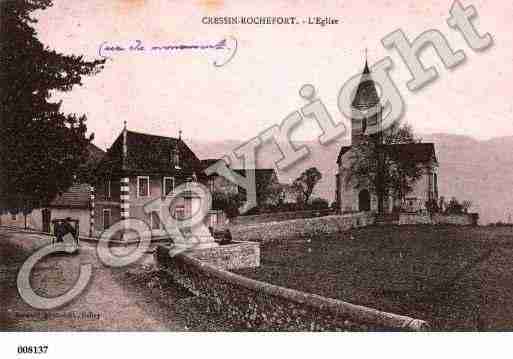 Ville de CRESSINROCHEFORT, carte postale ancienne