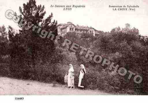 Ville de CROIXVALMER(LA), carte postale ancienne