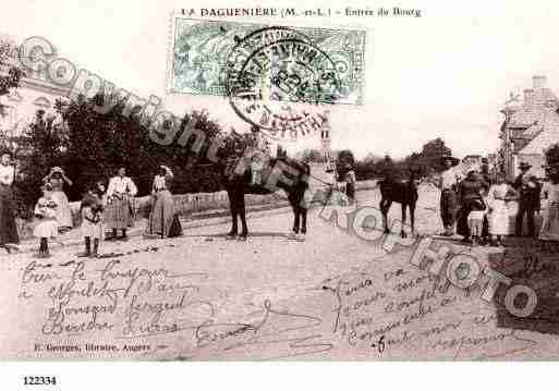 Ville de DAGUENIERE(LA), carte postale ancienne