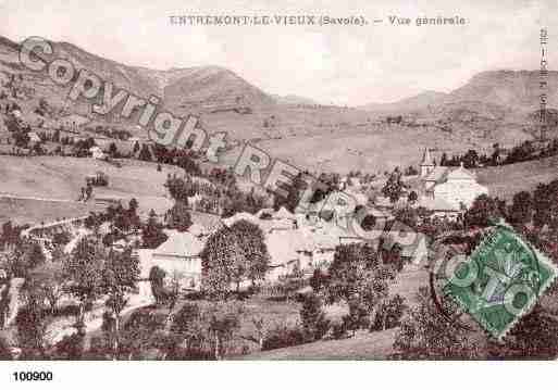 Ville de ENTREMONTLEVIEUX, carte postale ancienne