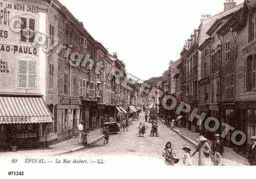 Ville de EPINAL, carte postale ancienne