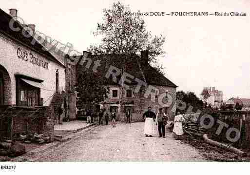 Ville de FOUCHERANS, carte postale ancienne