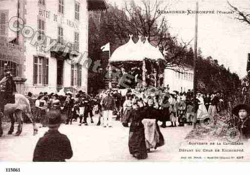 Ville de GERARDMER, carte postale ancienne