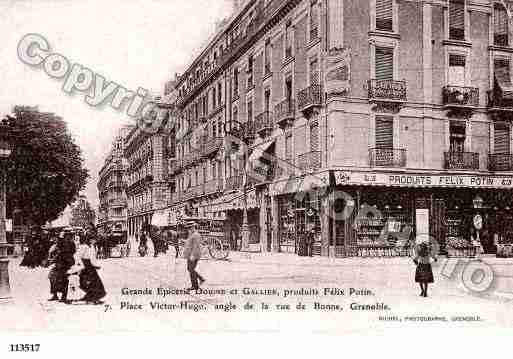 Ville de GRENOBLE, carte postale ancienne