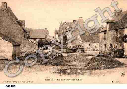 Ville de GUERANDE, carte postale ancienne