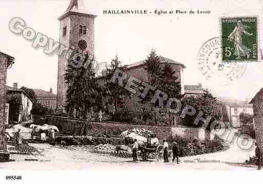 Ville de HAILLAINVILLE, carte postale ancienne