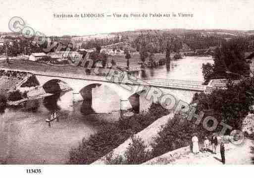 Ville de LIMOGES, carte postale ancienne