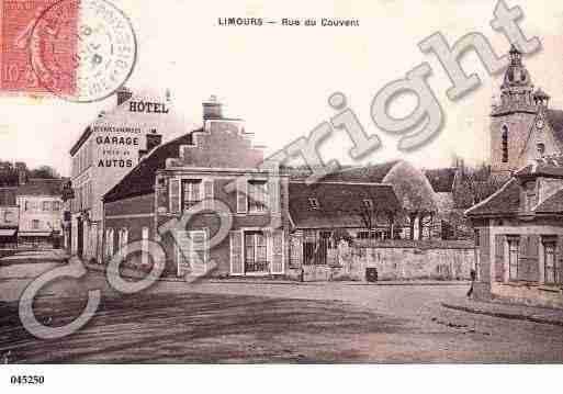 Ville de LIMOURS, carte postale ancienne