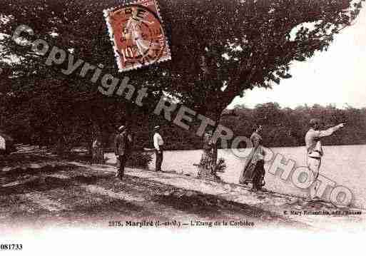 Ville de MARPIRE, carte postale ancienne