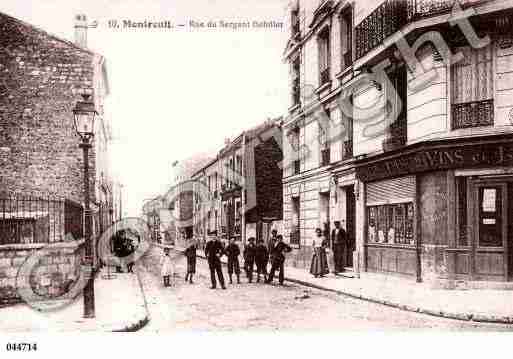 Ville de MONTREUIL, carte postale ancienne