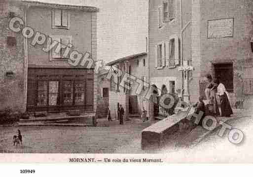 Ville de MORNANT, carte postale ancienne