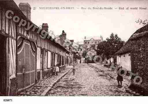 Ville de NEUFCHATELENBRAY, carte postale ancienne