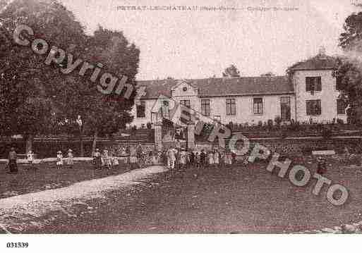 Ville de PEYRATLECHATEAU, carte postale ancienne