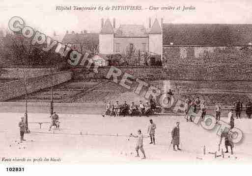 Ville de PITHIVIERS, carte postale ancienne