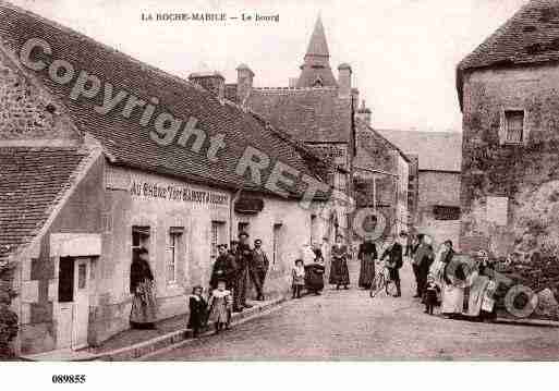 Ville de ROCHEMABILE(LA), carte postale ancienne