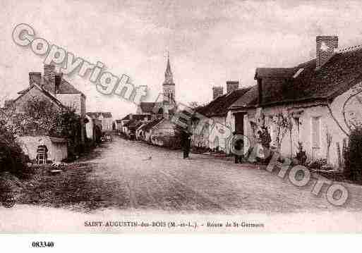 Ville de SAINTAUGUSTINDESBOIS, carte postale ancienne