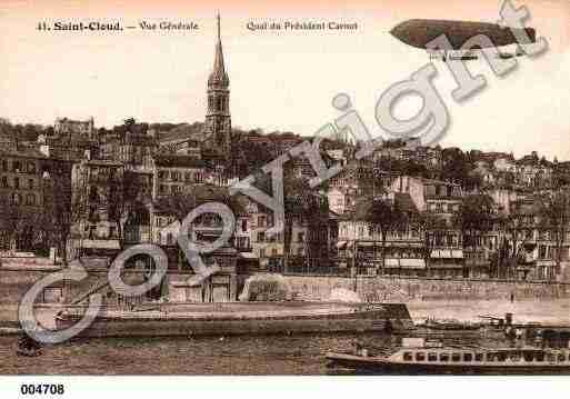 Ville de SAINTCLOUD, carte postale ancienne