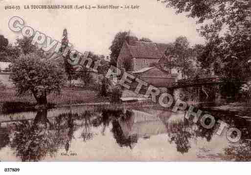 Ville de SAINTMAURSURLELOIR, carte postale ancienne