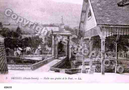 Ville de SEYSSEL, carte postale ancienne