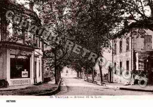 Ville de VALREAS, carte postale ancienne