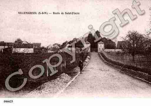 Ville de VILLEMAREUIL, carte postale ancienne