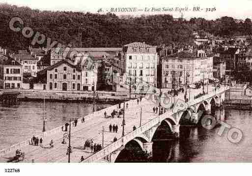 Ville de BAYONNE, carte postale ancienne