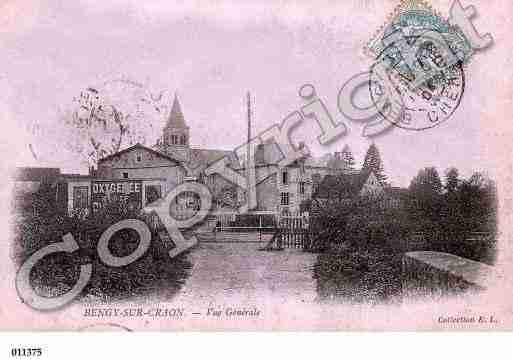 Ville de BENGYSURCRAON, carte postale ancienne