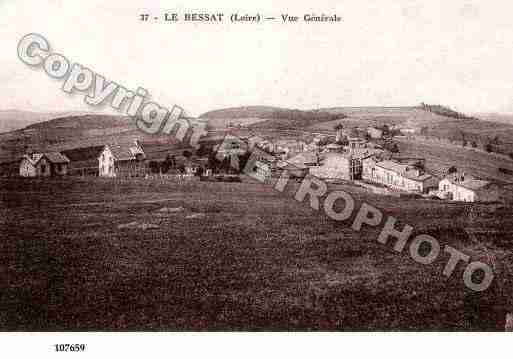 Ville de BESSAT(LE), carte postale ancienne