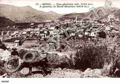 Ville de BEUIL, carte postale ancienne