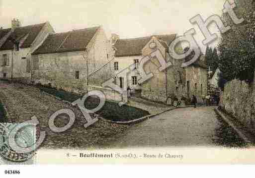 Ville de BOUFFEMONT, carte postale ancienne