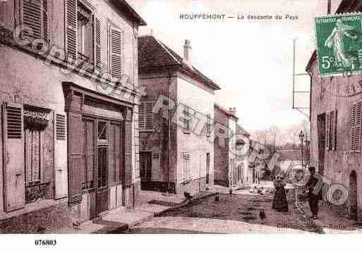 Ville de BOUFFEMONT, carte postale ancienne