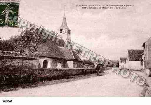 Ville de BRAISNES, carte postale ancienne