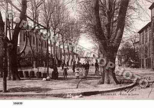 Ville de BRIGNOLES, carte postale ancienne