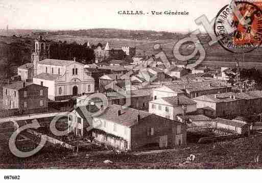 Ville de CABRIES, carte postale ancienne