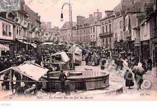 Ville de DOLDEBRETAGNE, carte postale ancienne