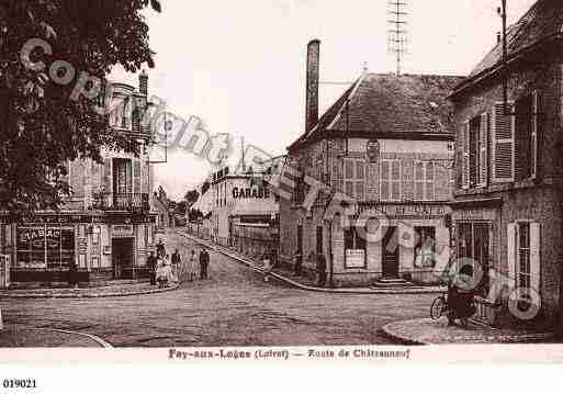 Ville de FAYAUXLOGES, carte postale ancienne