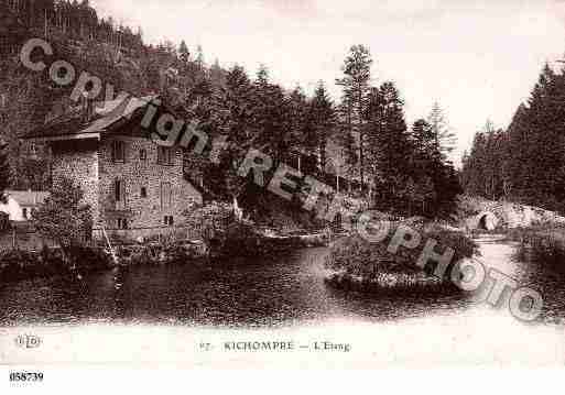 Ville de GERARDMER, carte postale ancienne