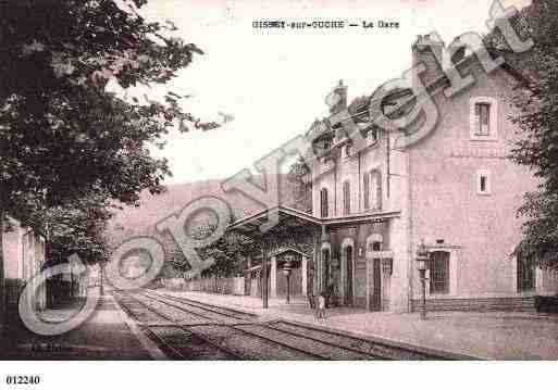 Ville de GISSEYSUROUCHE, carte postale ancienne