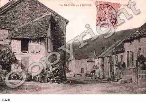 Ville de GISSEYSUROUCHE, carte postale ancienne