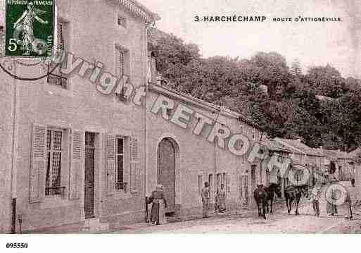 Ville de HARCHECHAMP, carte postale ancienne