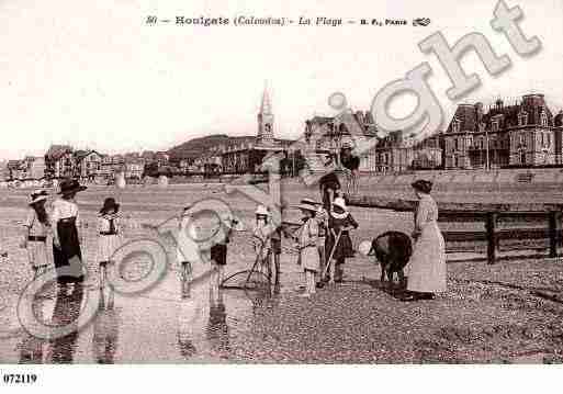 Ville de HOULGATE, carte postale ancienne