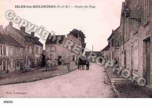 Ville de ISLESLESMELDEUSES, carte postale ancienne