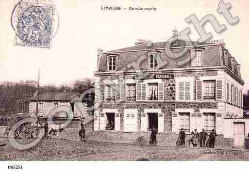 Ville de LIMOURS, carte postale ancienne