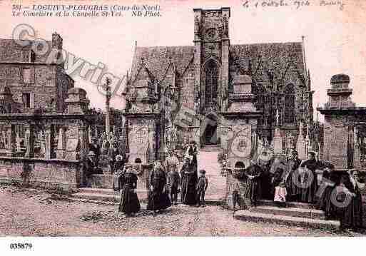 Ville de LOGUIVYPLOUGRAS, carte postale ancienne