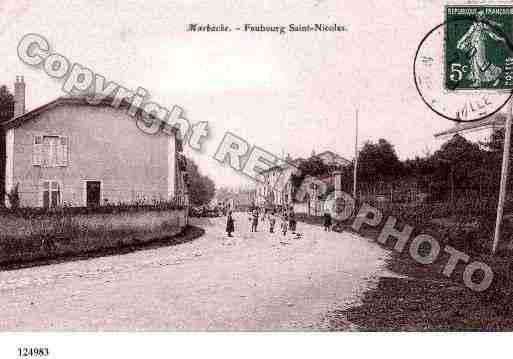 Ville de MARBACHE, carte postale ancienne