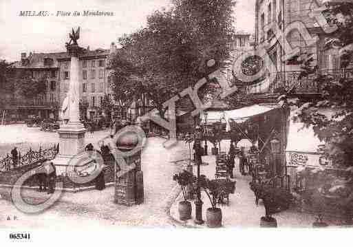 Ville de MILLAU, carte postale ancienne