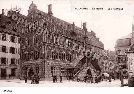 Ville de MULHOUSE, carte postale ancienne